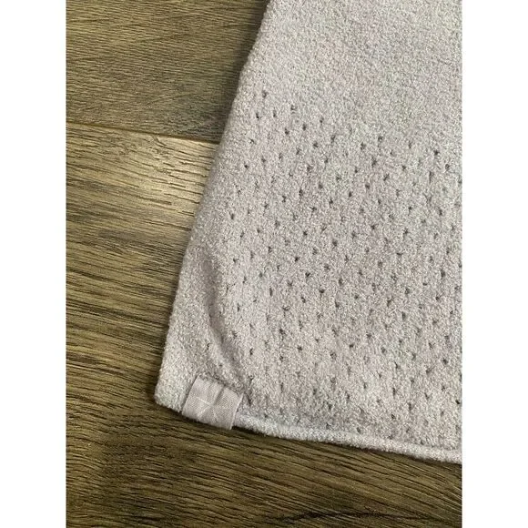 Barefoot Dreams CozyChic Ultra Lite Pointelle Hoodie Sweater Soft Violet size XL - Picture 7 of 12